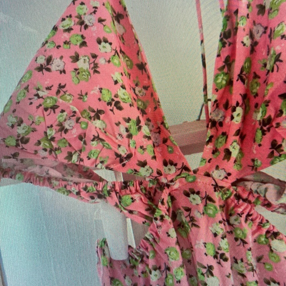 Floral Pink Women's Top